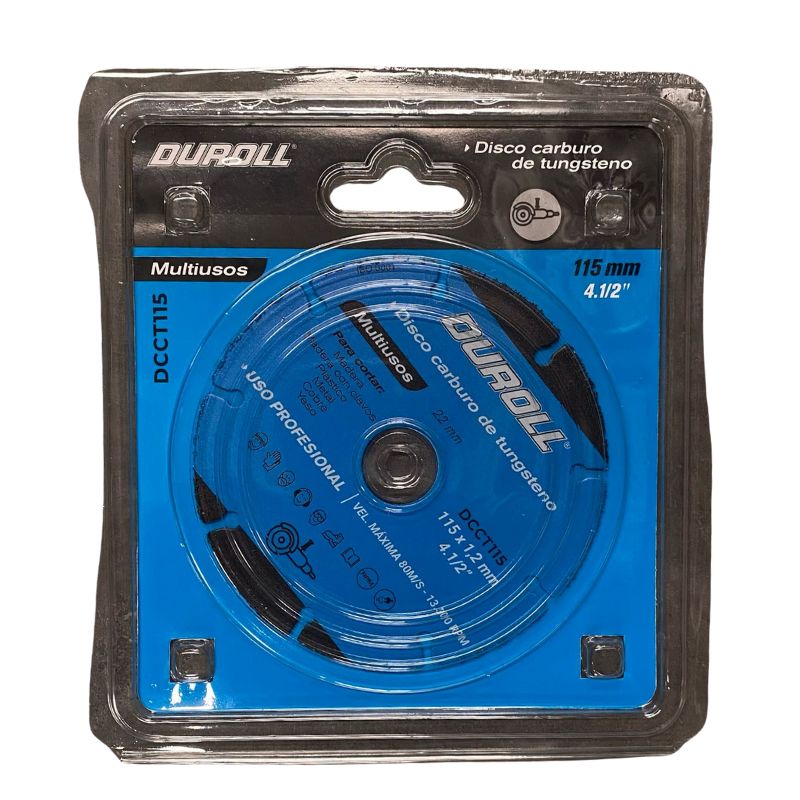 DISCOS DE CORTE MULTIFUNCIONAL CARBURO DE TUNGSTENO - Imagen 5